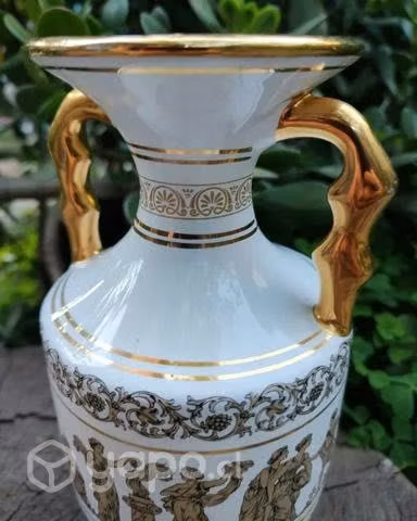 Jarrón Griego pintado con oro de 24k - Imagen 5