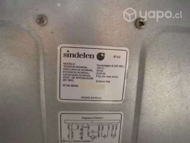 Secadora mágica sindelen