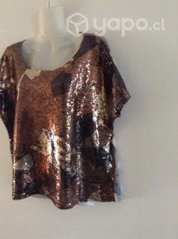 Blusa juvenil con lentejuelas Marca Rapsodia