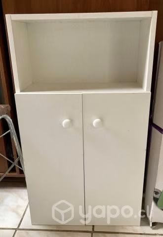 Mueble multiuso de madera enchapada