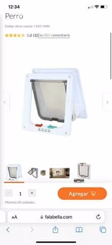 Puerta para perros talla M - Imagen 3