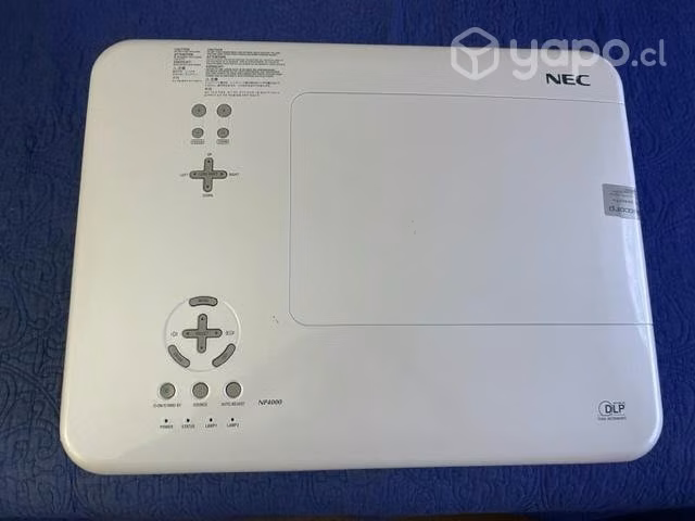 Proyector Nec Modelo NP 4000 Dos lamparas