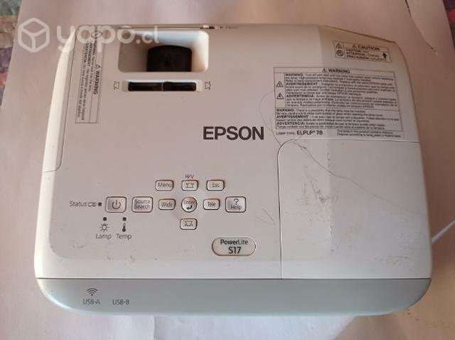 Proyector EPSON PoweLite s17 - Imagen 2