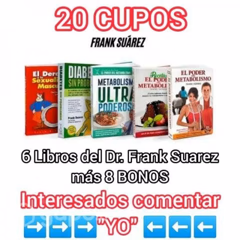 Pack libros promocion frank suarez