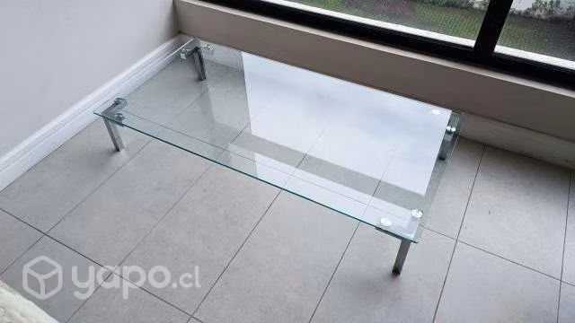 Mesa Centro de cristal Baja