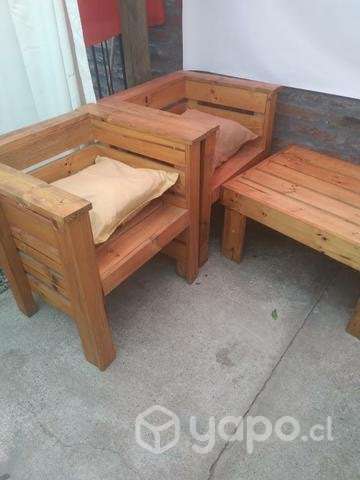 Sillon madera exterior - Imagen 2