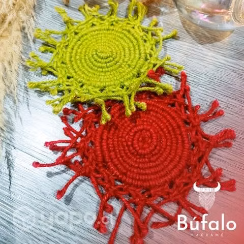 Posavasos macrame - Imagen 3