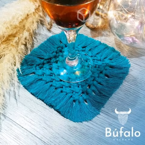 Posavasos macrame - Imagen 2