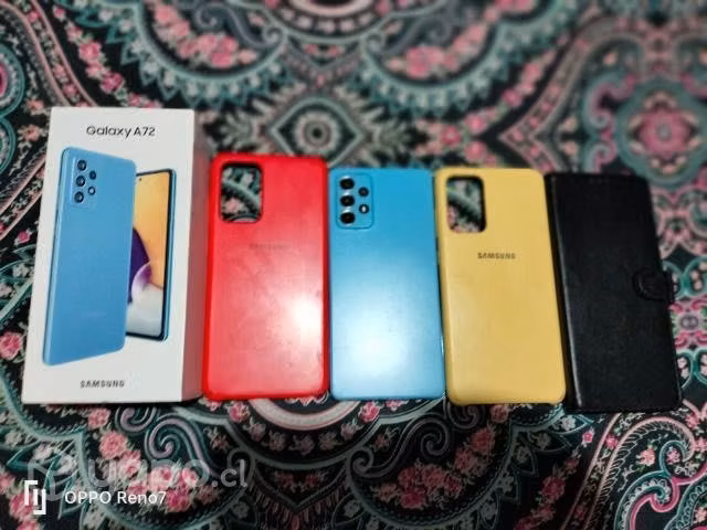 Celular samsung A72 casi nuevo solo por renovación