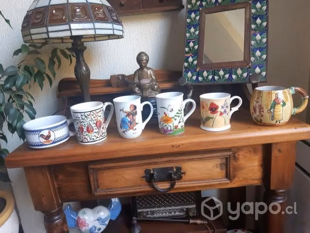 Tazas de té del mundo colección