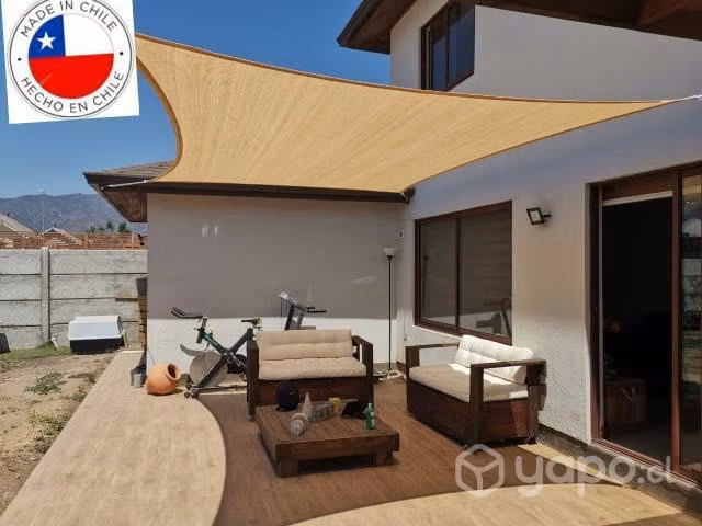 Toldo vela 4x3 super reforzado