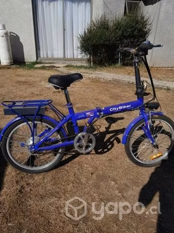 Bicicleta eléctrica plegable