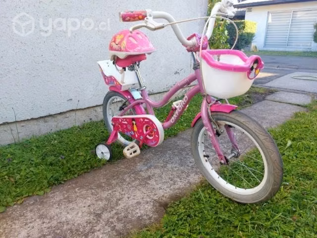 Bicicleta oxford aro 16 + casco