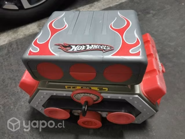 Maleta Hotwheels motor coleccionable