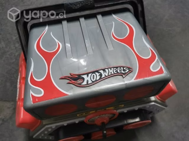 Maleta Hotwheels motor coleccionable