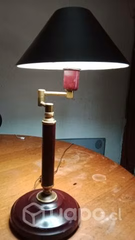 Lámpara antigua metálica mesa o escritorio