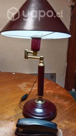 Lámpara antigua metálica mesa o escritorio - Imagen 4