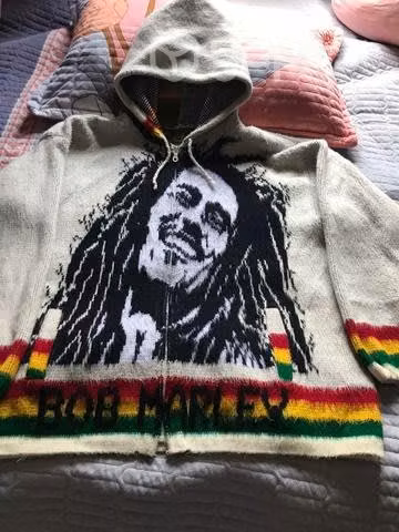 Poleron bob marley usado buen estado - Imagen 5