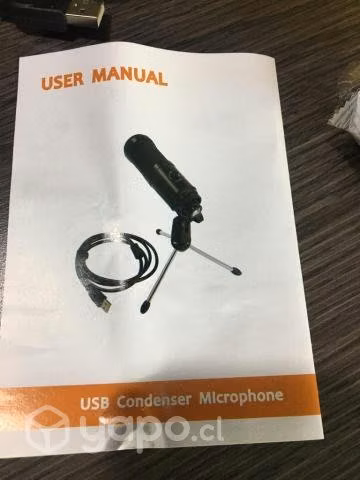 Micrófono USB Condensador