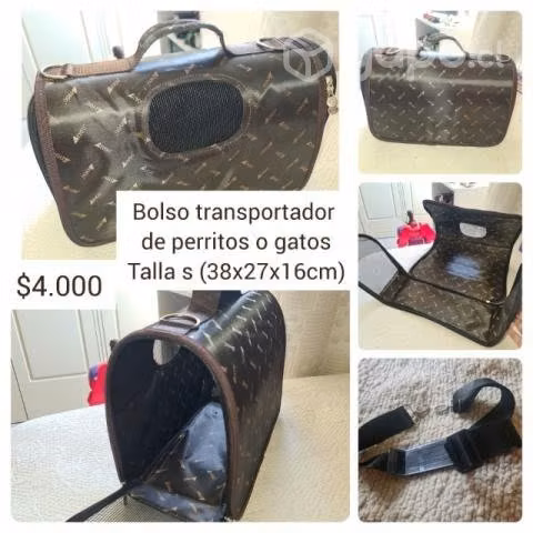 Bolso transportador mascotas