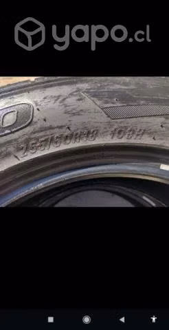 Vendo par neumáticos Aro 18 255/60 R18