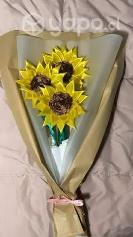 Girasoles eternos (3 unidades)