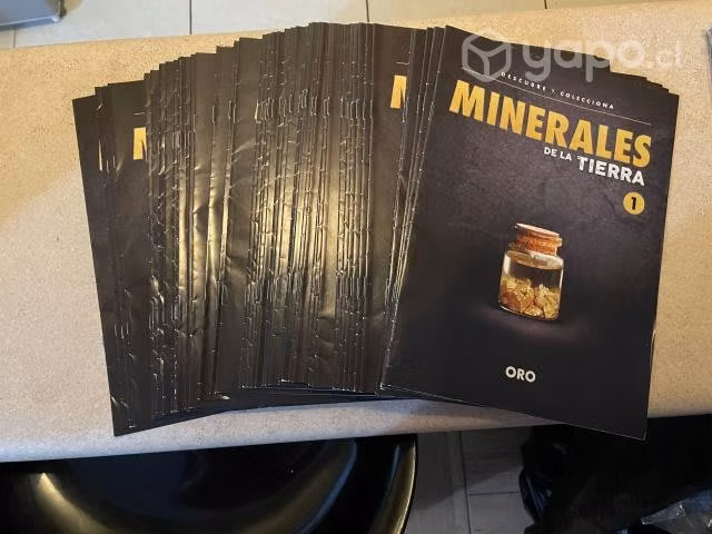 Coleccion 60 Minerales de la Tierra