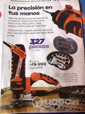 Twist-A-Saw herramienta multiuso