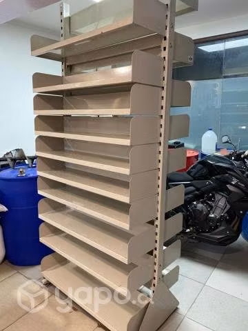 Biblioteca exhibidor metálica buen estado