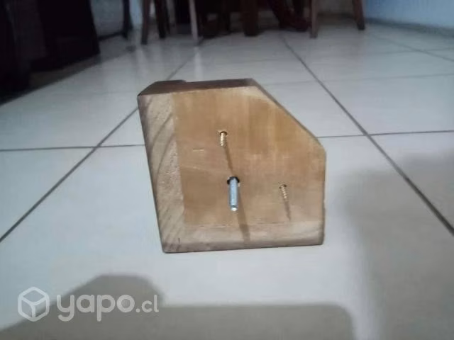 Pata de madera cama europea CIC. (4 en total)