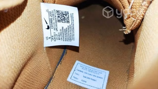 Nike court visión mid flax talla 42.5 27cm