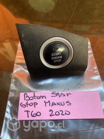 Boton Star Stop Maxus T60 2020