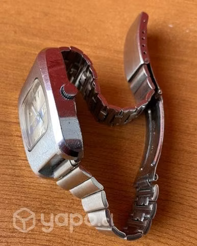 Antiguo Raro Reloj Vintage Vulcain Jumbo Tv Cuerda