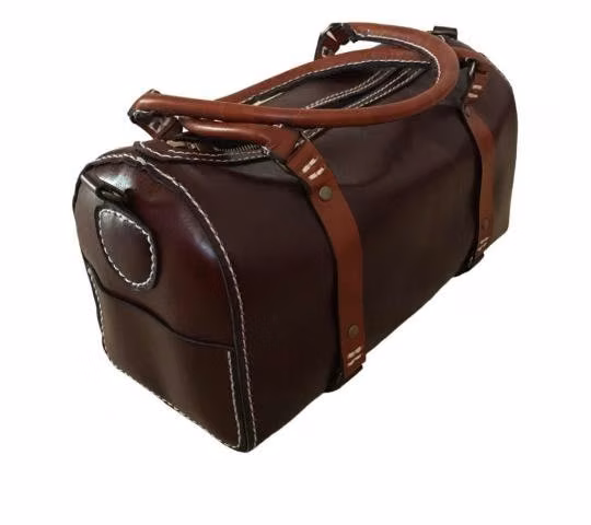 Bolso para viaje pequeño 100% cuero