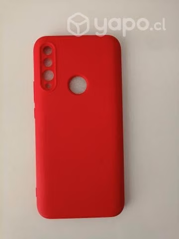 Carcasa roja de Huawei Y9 PRIME 2019