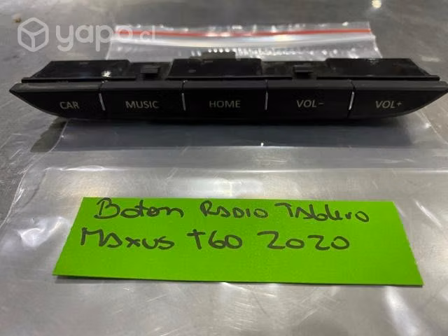 Boton radio tablero Maxus T60 2020