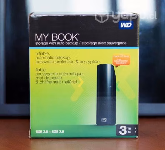 Disco Duro Externo Western Digital 3tb Como Nuevo