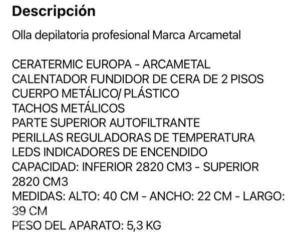 Olla depilación profesional - Imagen 3