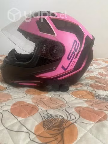 Casco talla S con intercomunicador