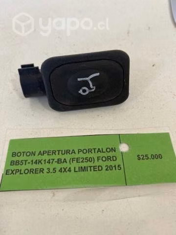 Boton apertura portalon Ford Explorer 3.5 4x4