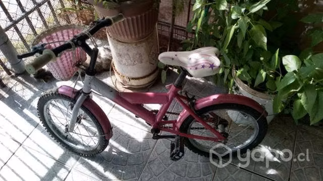 Bicicleta aro 16 de niña