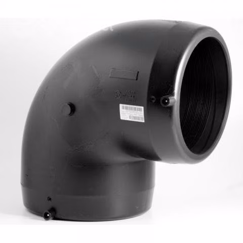 Codo 90° hdpe 75mm pe100