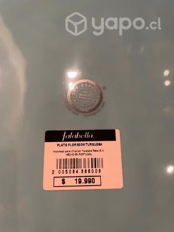 Platos base calipsos con forma de flor NUEVOS - Imagen 2