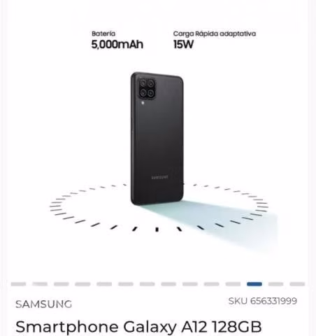Celular a12 , 128 gigas
