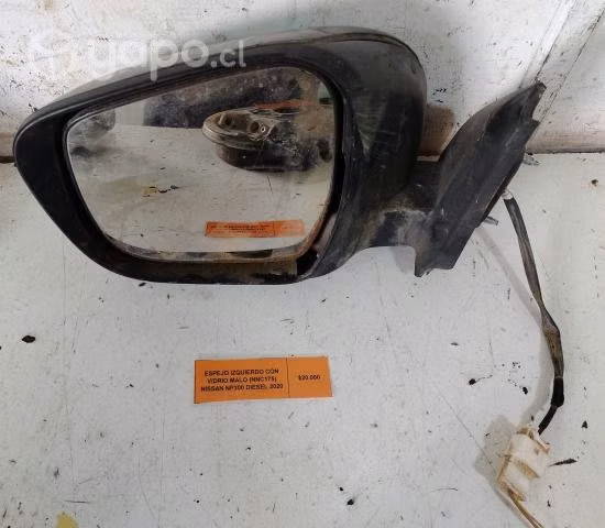 Espejo Izquierdo Con Vidrio Malo (NNC175) Nissan N