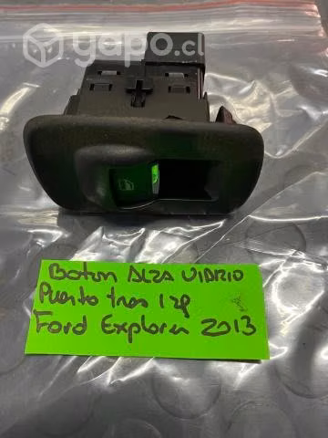 Boton alza vidrio puerta tras izq Ford Explorer