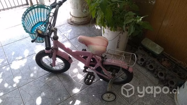 Bicicleta aro 12 de niña