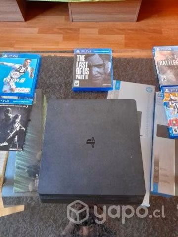 Ps4 con 9 juegos