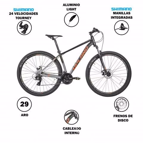 Bicicleta mtb Upland X90 aro 27.5 talla L