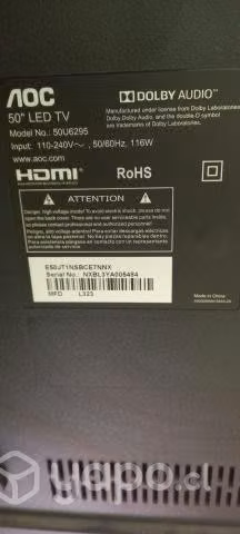 Tv led 50" 4k